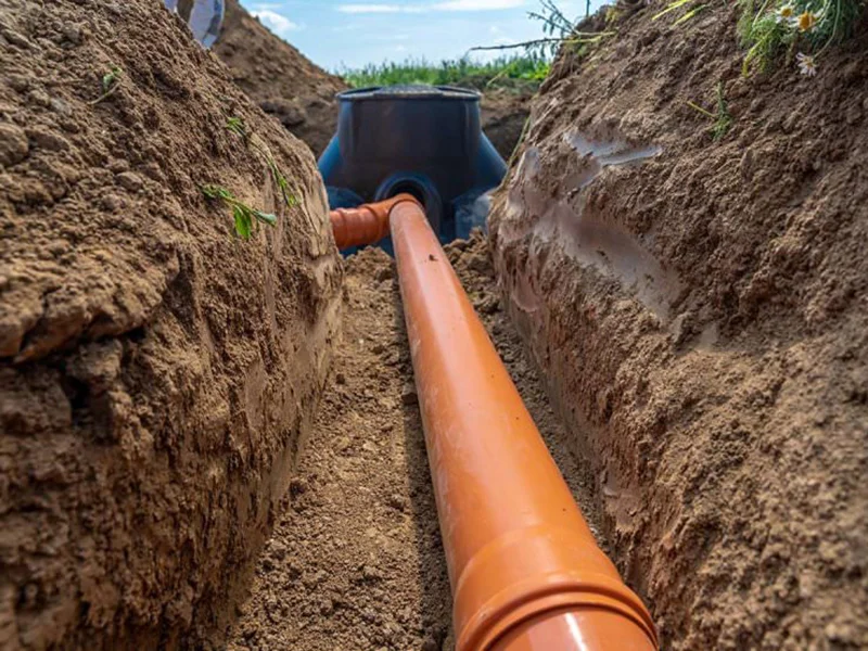 8. Markarbete Schaktning