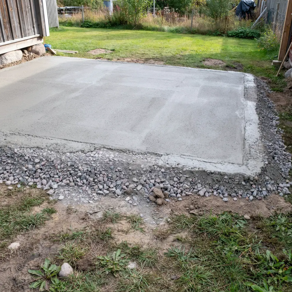 anlagga husgrund gjutning betongplatta jarna sormland stockholm